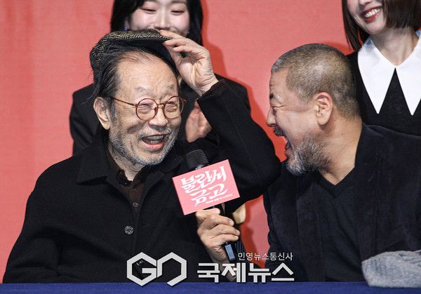 ▲ 배우 신구, 성지루 / ⓒ이대웅 기자