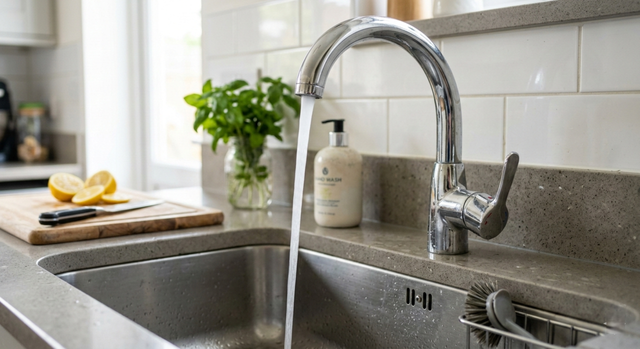 수도꼭지 수돗물 단수 (사진=기사의 이해를 돕기 위해 AI로 제작된 이미지 입니다)