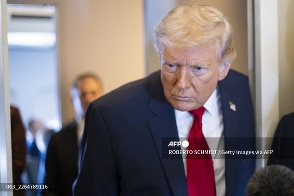 도널드 트럼프 미국 대통령. 국제뉴스/AFP통신