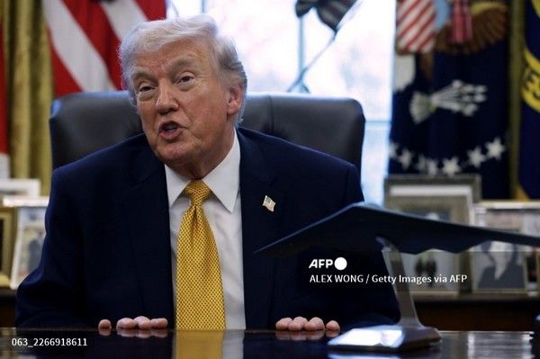 도널드 트럼프 미국 대통령. 국제뉴스/AFP통신