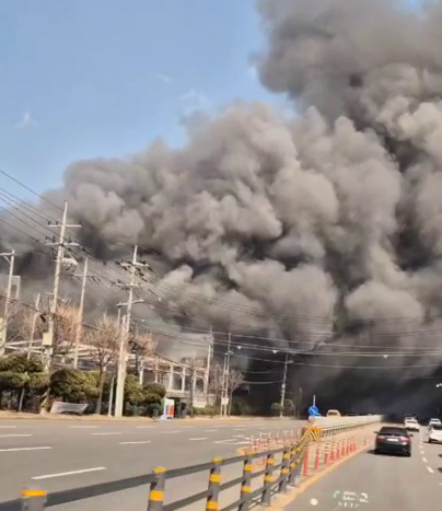 대전 문평동 화재 / 독자 제공