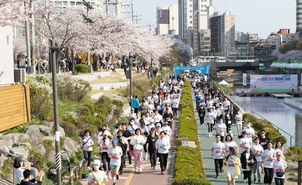 2026 은평 벚꽃 마라톤대회' 일정 후기 구간 / 은평구 제공
