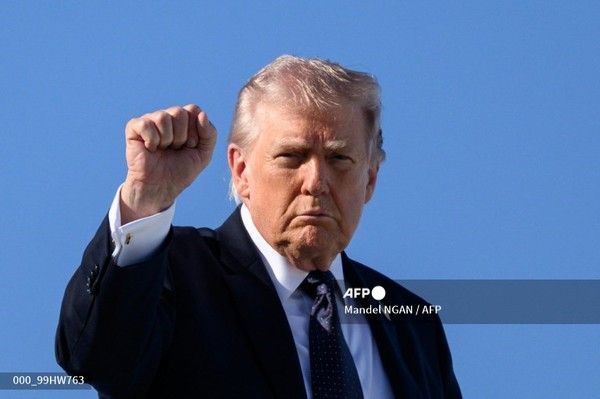 도널드 트럼프 미국 대통령. 국제뉴스/AFP통신
