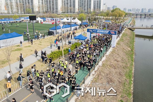 지난 제14회 양천마라톤 대회 현장 전경 [사진제공=양천구청]