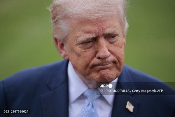 도널드 트럼프 미국 대통령. 국제뉴스/AFP통신