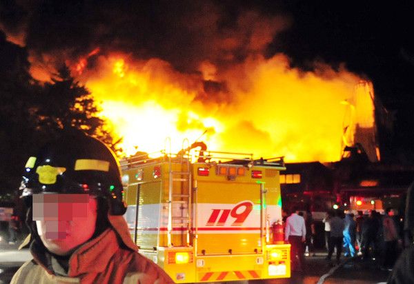 사진은 기사와 무관함. 화재, 큰불, 119소방대원, 소방차 자료사진 (사진=국제뉴스 DB)