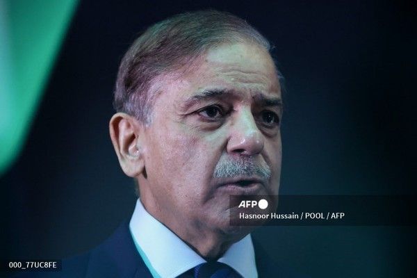 셰바즈 샤리프 파키스탄 총리. 국제뉴스/AFP통신