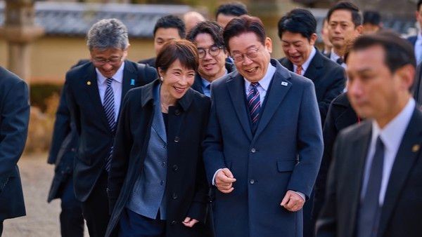 이재명 대통령과 다카이치 일본 총리 / 청와대 제공