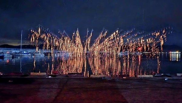 '2026 진동 불꽃낙화축제' 명당 일정 후기 / 창원시 제공