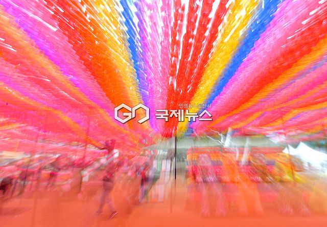 부처님오신날 앞두고 조계사, '봄날의 붓다파티' (사진=안희영 기자)
