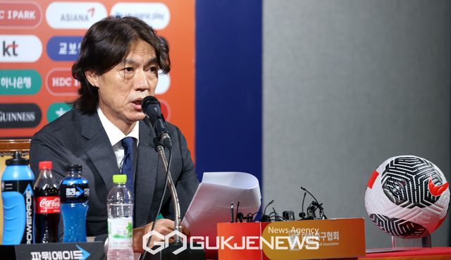 홍명보 국가대표팀 감독.&nbsp;사진/이용우 기자