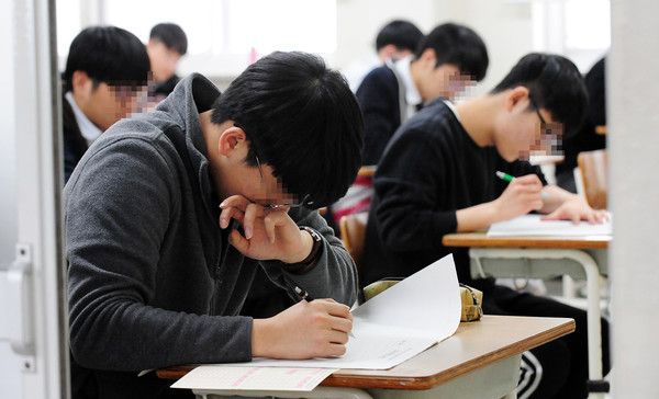수능시험 대비 모의고사 (사진=국제뉴스 DB)