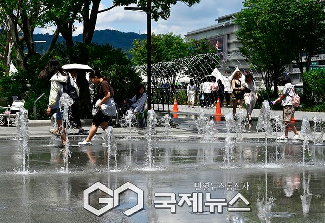 도심 기온 (사진=국제뉴스DB)