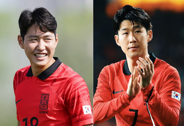 이강인, 손흥민 (사진=대한축구협회)