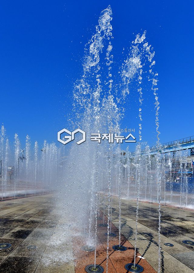 자외선지수 6(높음) 기록한 주말/인천권 표정 (사진=안희영 기자)