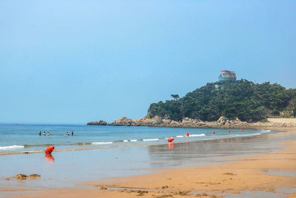 충남 당진 난지도 해수욕장 전경. (사진=당진시 제공)