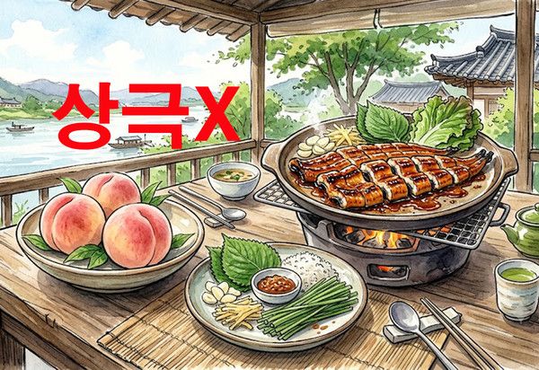 삼복더위, 초복·중복·말복 날짜 음식으로 장어와 복숭아는 상극 (사진=국제뉴스 AI이미지)