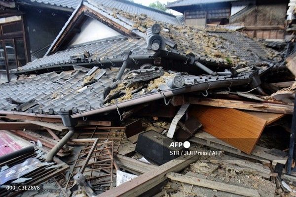 일본 지진 (사진=AFP 제공) / 본 기사와 무관