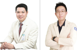 성필수 교수(왼쪽)와 김지훈 임상강사.