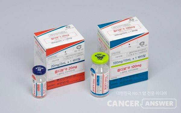 한국오노약품공업과 한국BMS제약은 싱가포르에서 열린 유럽종양학회 아시아 학술대회(ESMO Asia 2025)에서 면역항암제 옵디보(니볼루맙)와 여보이(이필리무맙) 병용요법의 글로벌 3상 임상인 CheckMate(체크메이트)-9DW 후속 분석 결과를 발표했다.&nbsp;‘절제 불가능 또는 진행성’ 간세포암 환자를 대상으로 한 이번 분석은 면역매개 이상반응(immune-mediated adverse events, IMAEs)의 발생 여부가 치료 효과와 어떤 연관성을 갖는지, 그리고 아시아 환자군의 안전성·유효성 특징을 정밀하게 평가한 것이 특징이다. /한국오노약품공업, BMS 제공.