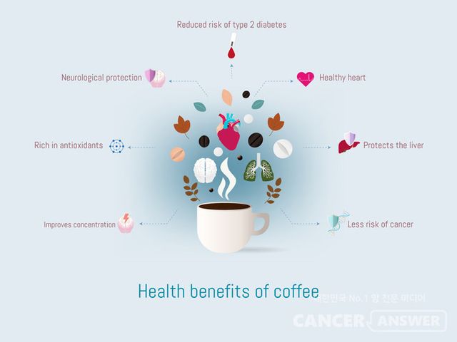 커피 원두에는 폴리페놀의 일종인 클로로겐산이 풍부하다. 이는 체내 활성산소를 제거하고 세포의 손상을 막아 암세포의 생성과 전이를 억제하는 데 도움을 준다./게티이미지뱅크