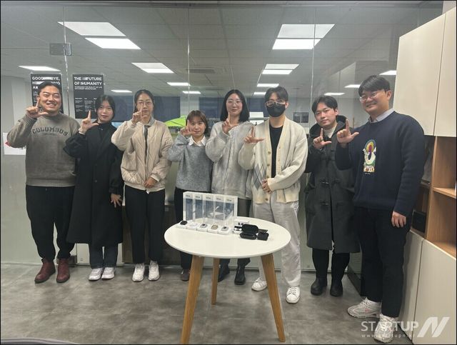 1월 7일 올리브유니온과 한림대학교 청각학과 학술동아리 LISN이 산학협력 행사를 진행했다. (제공=올리브 유니온)