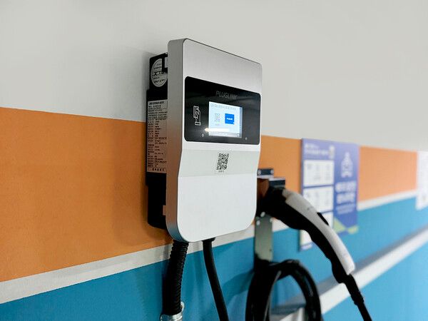 플러그링크 스마트 제어 충전기 설치 현장