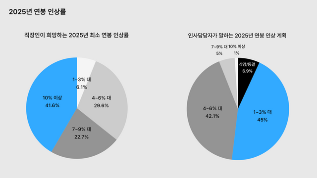 2025 연봉 인상률, 이미지 제공 = 원티드랩