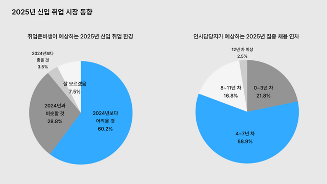 2025 신입 취업 시장 동향, 이미지 제공 = 원티드랩