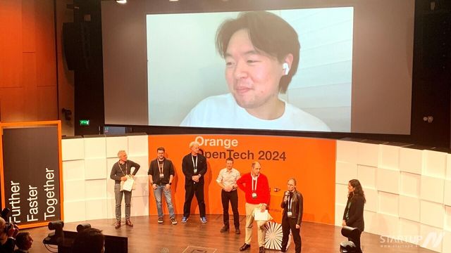 프랑스 오랑쥬 ‘Network APIs 해커톤’ 수상자 발표 장면