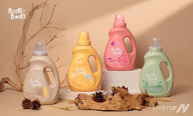 아이앤나의 유아 세제 브랜드 보들보들(BodllBodll) 이미지. (제공=아이앤나)