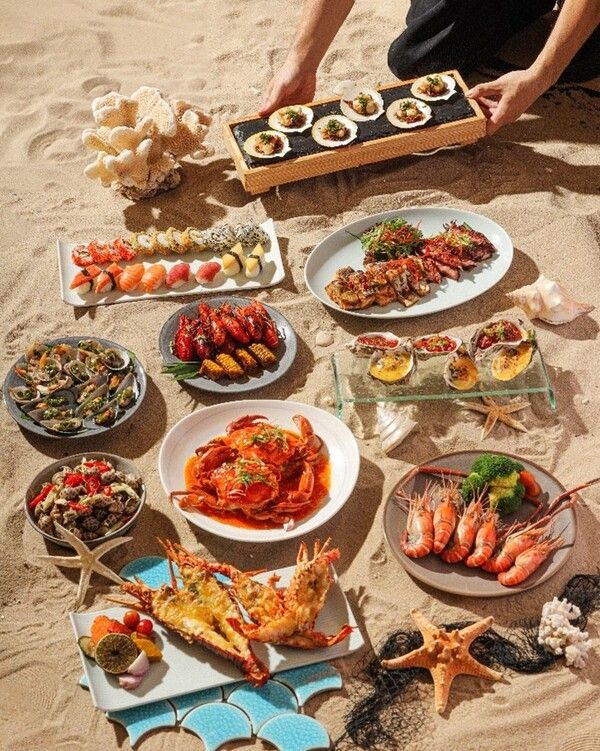 피스트 레스토랑 ‘씨푸드 뷔페’. (사진제공=HNM KOREA)