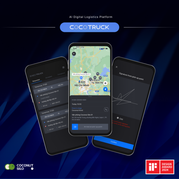 코코넛사일로 '코코트럭(COCOTRUCK)', 독일 iF 디자인 어워드 2024 본상 수상