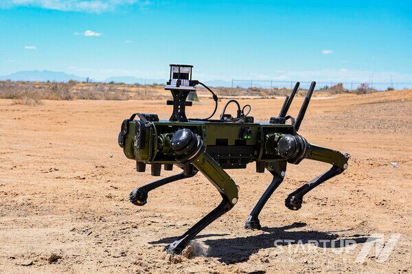 Ghost Robotics의 사족 보행 로봇 Vision 60