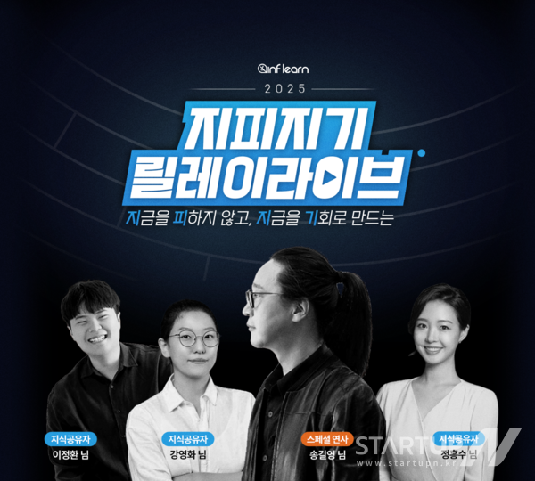 인프런, 송길영 작가 초청 ‘2025 지피지기 릴레이 라이브’ 진행