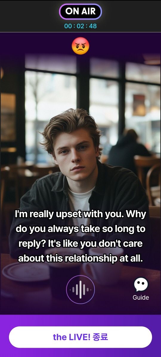 위버스브레인, 표정·목소리까지 실시간 변하는 AI감성영어 '더라이브' 공개