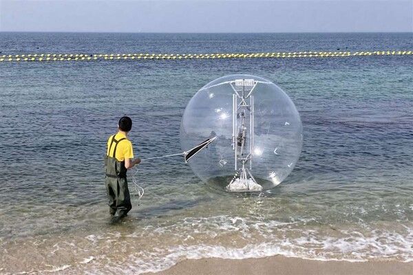 옐로우덕이 개발한 재생에너지 ‘오리 발전(Wave-DAC)’ (자료=Yellow Duck)