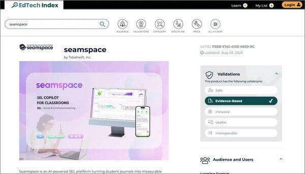 테바소프트, 美 연방정부 ‘ESSA 4단계 인증’ 획득… 러닝스파크와 손잡고 글로벌 공교육 시장 진출 본격화