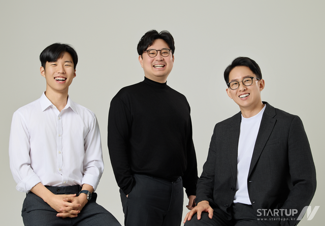 왼쪽부터 맥킨리라이스 이장훈 CTO, 김정우 대표, 석승현 부대표