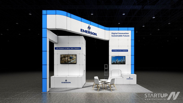 한국에머슨 WHE 2025 부스