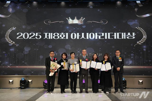 김진훈 몽크로스 회장, 제8회 아시아리더대상서 수상… 쉼터파크골프 GTR과 협력 강조