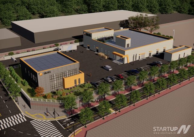 솔리비스 횡성공장 조감도. (제공= 솔리비스)