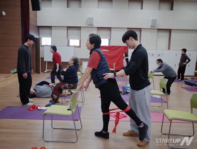 비바랩스, 사회복지관 어르신 대상 AI 맞춤형 운동 프로그램 성과 확인