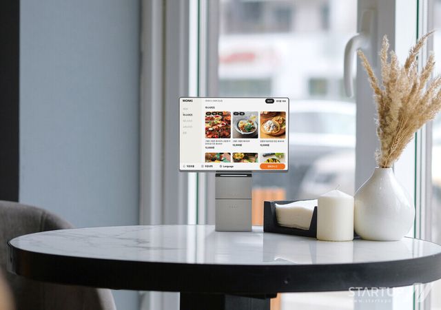 프리미엄 외식 매장에 도입된 먼키 테이블오더