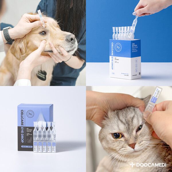 국내 최초 반려동물 전용 일회용 인공눈물, ‘두카메디 셀케어 아이드롭’ 3개월 만에 15만 개 판매 돌파