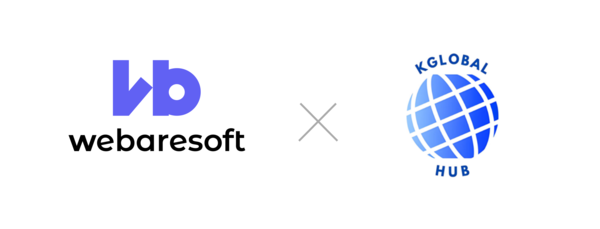 위베어소프트와 KGlobal Hub의 파트너십 이미지. (제공=위베어소프트)