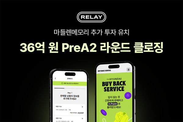 마들렌메모리, 36억원 Pre-A2 라운드 최종 마무리… 브랜드 리세일 시장 확장 본격화