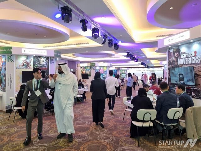 콘진원은 지난 7월 22일부터 24일까지 사흘간 사우디아라비아 리야드의 '래디슨 블루 호텔 & 컨벤션센터 리야드 민할'에서 ‘2025 K-콘텐츠 엑스포 in 사우디아라비아’를 성공적으로 개최했다. (상담회장 현장 사진)