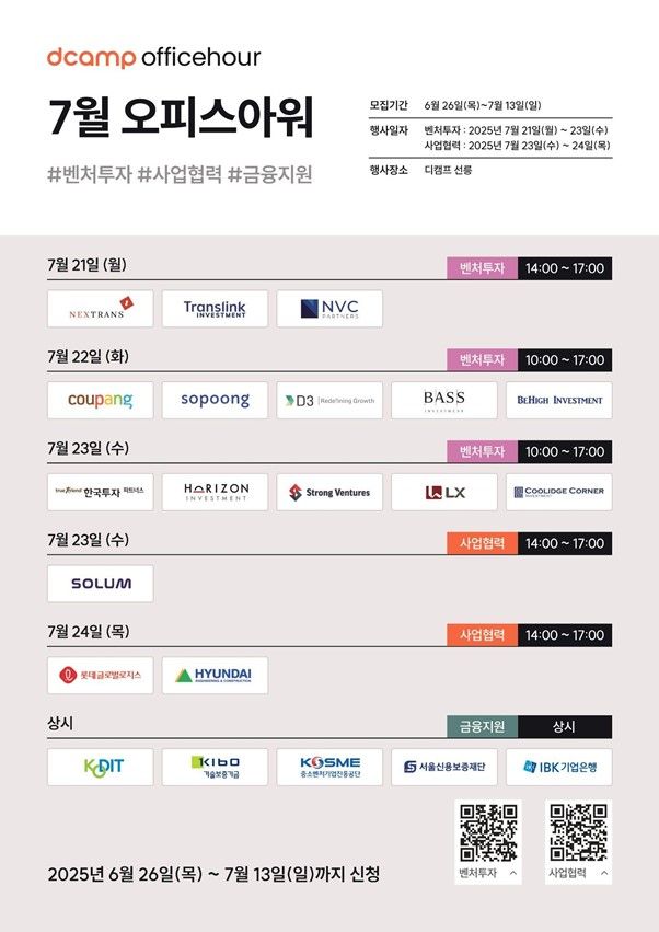 디캠프, 오피스아워로 스타트업 473곳 ‘성장 마중물’ 역할