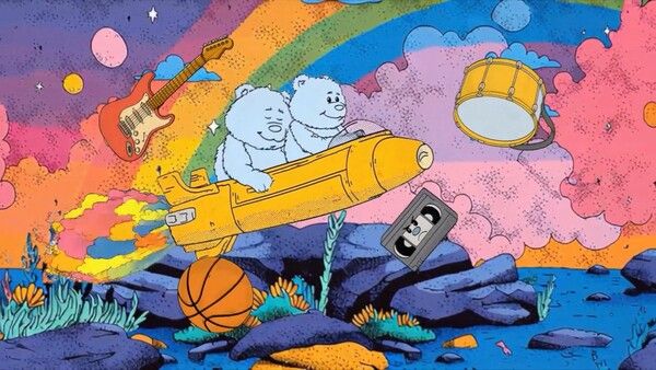 불고기디스코-B with You 비주얼라이저 발췌